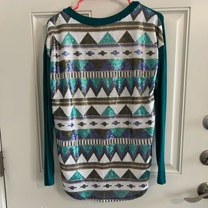 Sequin top